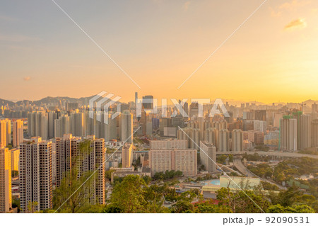 the Residential area at east kowloon, hong kong  3 May 2022 92090531