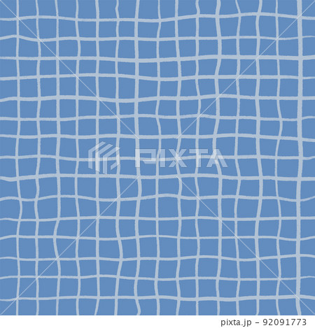 Hand drawn childish cute Style Vector Set. White line stripes on a pastel color square background. White Grid On a Blue, pink and yellow Layout. Hand drawn childish cute Style Vector Set. White line stripes on a pastel color square background. White Grid On a Blue, pink and yellow Layout. 92091773
