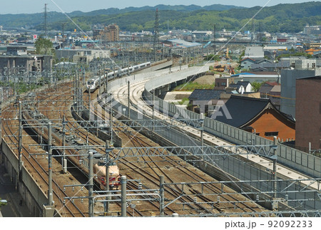 北陸本線 金沢 JR西日本 489系 H02編成(金沢) はくたか 北越急行 681系 混結 北陸本線 金沢 JR西日本 489系 H02編成(金沢) はくたか 北越急行 681系 混結 92092233