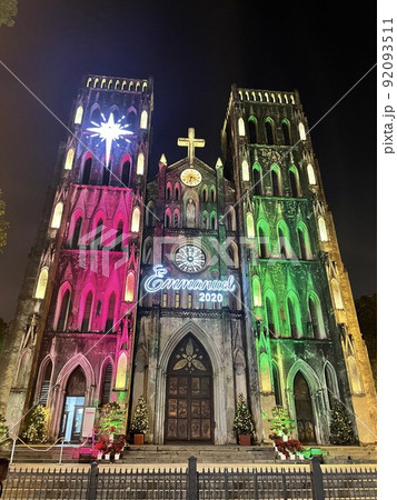 クリスマスのハノイ 92093511