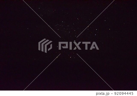 南半球の星空　南十字星 92094445