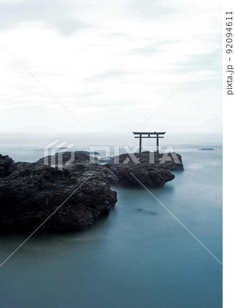 茨城県大洗海岸 神磯周辺 茨城県大洗海岸 神磯周辺 92094611