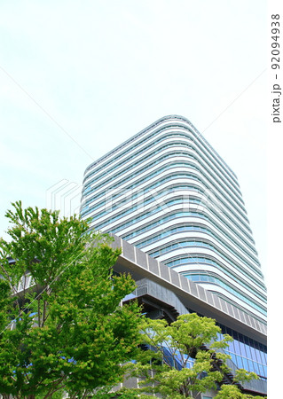 岐阜市、岐阜市役所新庁舎の風景 92094938