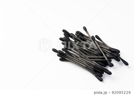 黒い綿棒 黒い綿棒 92095229
