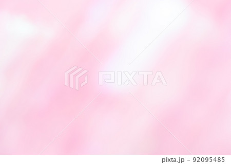 ピンクのキラキラ光の背景素材 92095485