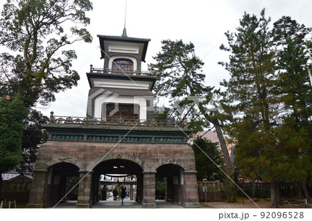 尾山神社の「神門」(石川県金沢市尾山町) 尾山神社の「神門」(石川県金沢市尾山町) 92096528