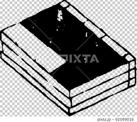 積まれた3冊の本 積まれた3冊の本 92099016