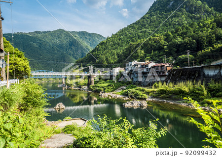 《岐阜県》加茂郡　白川町　白川橋 92099432