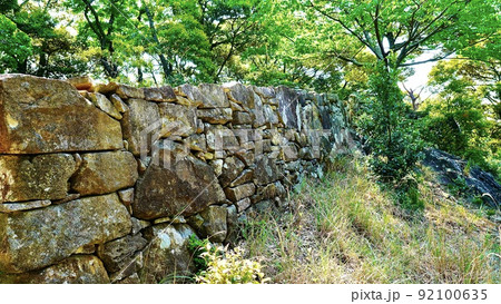 対馬にかつて存在した清水山城跡三ノ丸 対馬にかつて存在した清水山城跡三ノ丸 92100635
