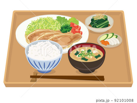 豚の生姜焼き定食　トレイあり 92101008