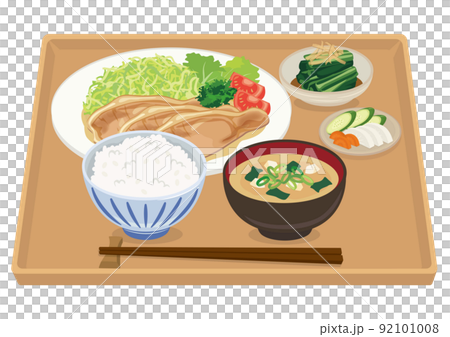 豬肉薑烤套餐連托盤 92101008