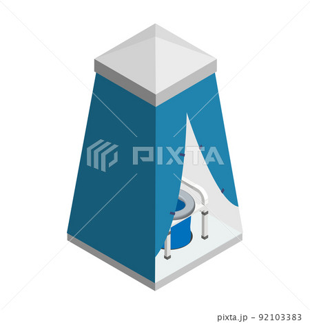 防災マンホールトイレ isometric emergency toilet 防災マンホールトイレ isometric emergency toilet 92103383