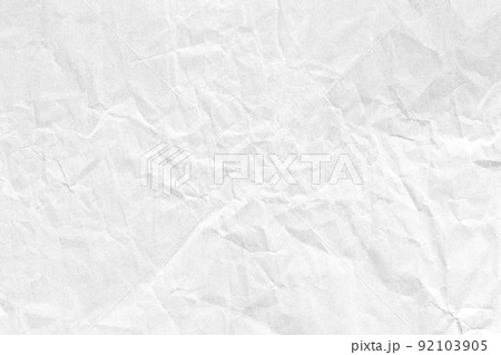 White crumpled paper background texture White crumpled paper background texture 92103905