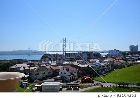 五色塚古墳から見る明石海峡大橋 92104253