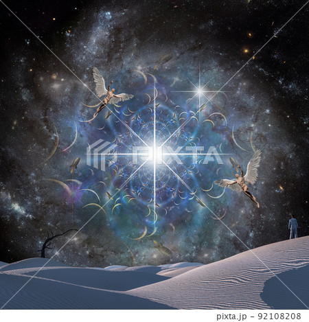 Surreal desert 92108208