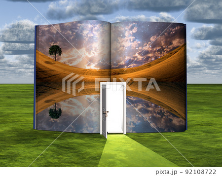 Book of beautiful landscape Book of beautiful landscape 92108722