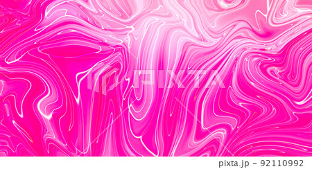Liquid marbling paint texture background. Fluid painting abstract texture, Intensive color mix wallpaper. 92110992
