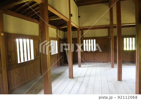 逆井城の二層櫓の中の入ってみた 92112068