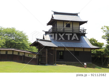 逆井城の二層櫓 92112082