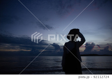 夕焼け少女 92112724
