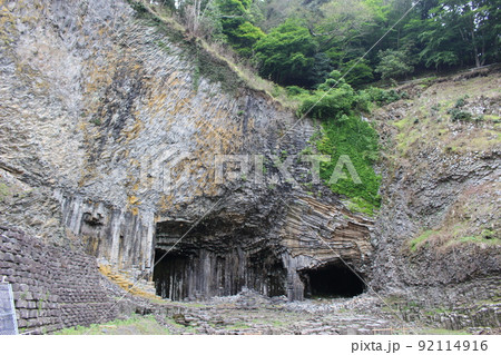 玄武洞　豊岡　円山川　【兵庫県】 92114916