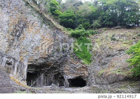 玄武洞 豊岡 円山川 【兵庫県】 玄武洞 豊岡 円山川 【兵庫県】 92114917