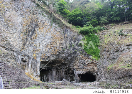 玄武洞 豊岡 円山川 【兵庫県】 玄武洞 豊岡 円山川 【兵庫県】 92114918