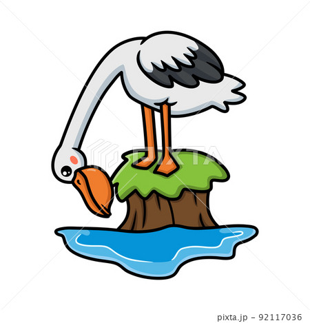 bird, cartoon, character - Stock Illustration [92117036] - PIXTA