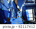 青い街 モロッコ 92117412