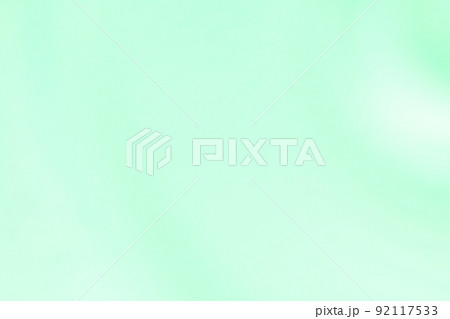 緑色系背景　ロール風曲線　グラデーション 92117533