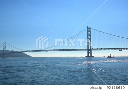 青空と明石海峡大橋（ゾンバー） 92118610