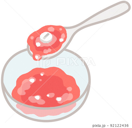 服薬ゼリーに包まれた錠剤 92122436