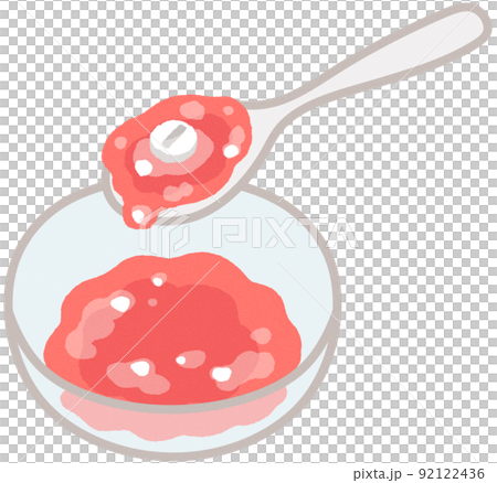 服薬ゼリーに包まれた錠剤 92122436