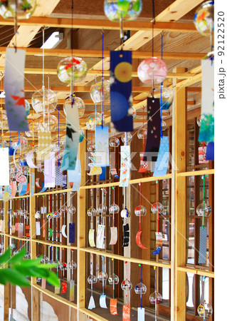 富山県射水市櫛田神社 風鈴のトンネル 富山県射水市櫛田神社 風鈴のトンネル 92122520