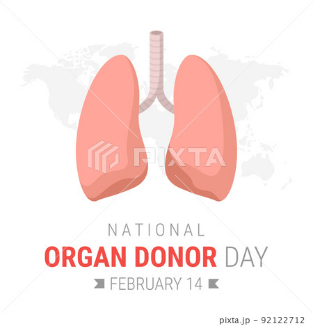 National organ donor day with Lungs National organ donor day with Lungs 92122712