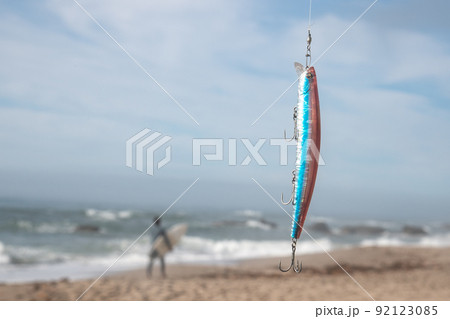 サーフフィッシングでフローティングミノーを使う 92123085