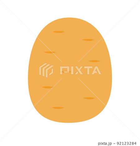 Potato isolated on white background Potato isolated on white background 92123284