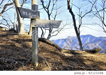 丹沢の辺室山 辺室山縦走コースより相州アルプスを望む 丹沢の辺室山 辺室山縦走コースより相州アルプスを望む 92123398