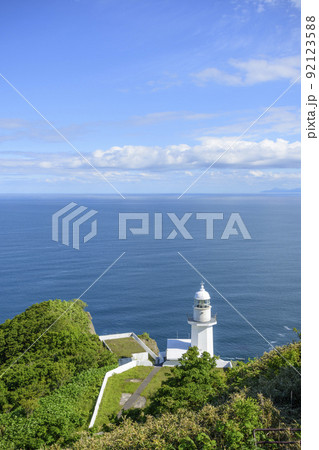 地球岬 素晴らしい室蘭の海を望む 地球岬 素晴らしい室蘭の海を望む 92123588