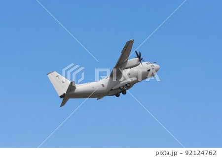 イタリア空軍C-27Jスパルタン輸送機離陸 イタリア空軍C-27Jスパルタン輸送機離陸 92124762