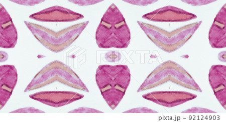 Navajo seamless pattern. Hand drawn ethnic background. 92124903