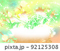 樹、森の中イメージ背景 92125308
