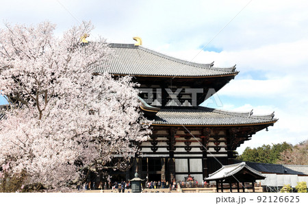 Todaiji Temple (Great Eastern Temple), one of the powerful Seven Great Temple, Nara, Japan 92126625