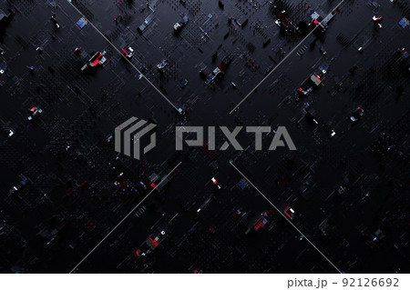 3D illustration Abstract geometric tech pattern. Grunge textured wallpaper. Geometric repeating background for a boy, sports textiles, clothes, wrapping paper. 3D illustration Abstract geometric tech pattern. Grunge textured wallpaper. Geometric repeating background for a boy, sports textiles, clothes, wrapping paper. 92126692