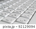 パソコンのキーボード　ビジネスのイメージ 92129094