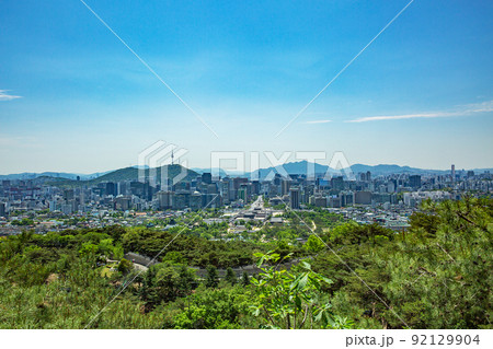 青瓦台 北岳山 ソウル 92129904