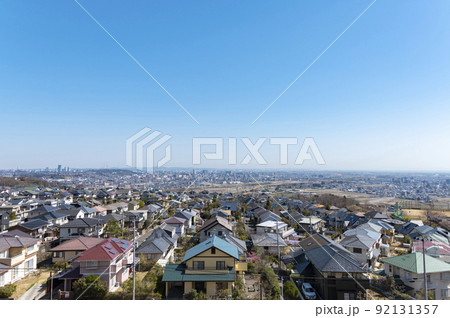 郊外の住宅地 郊外の住宅地 92131357
