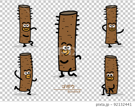 蔬菜字符（牛蒡） 92132441