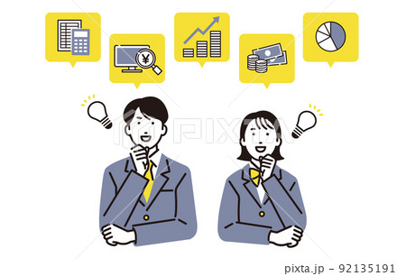 人物 金融教育_資産形成について考える高校生 92135191