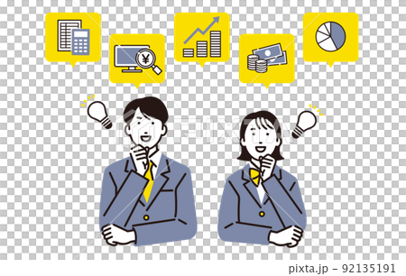 人物 金融教育_資産形成について考える高校生 92135191